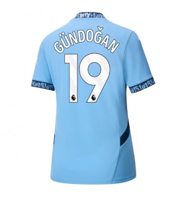 Manchester City Ilkay Gundogan #19 Hemmatröja Kvinnor 2024-25 Kortärmad